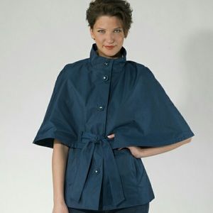 Betsy Johnson Belted Cape Coat